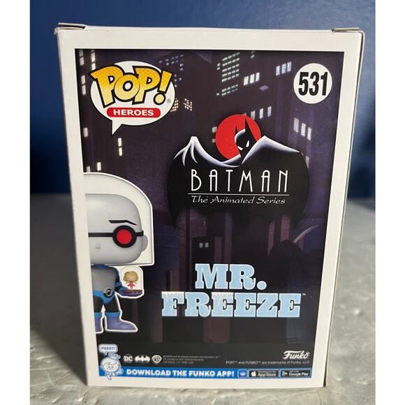 Funko Pop! Mr. Freeze #531 GameStop Exclusive - Batman: The Animated Series Nora - Picture 2 of 8